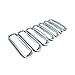 RT-TCZ Front Grill Mesh Grille Insert Frame Trims Cover for Jeep Wrangler JK&Rubicon Sahara & Unlimited 2007-2017[7PCS]