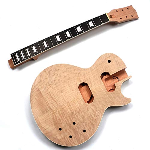 Amazon | MUSOO プロジェクト DIY エレキ ギター キルト メープル
