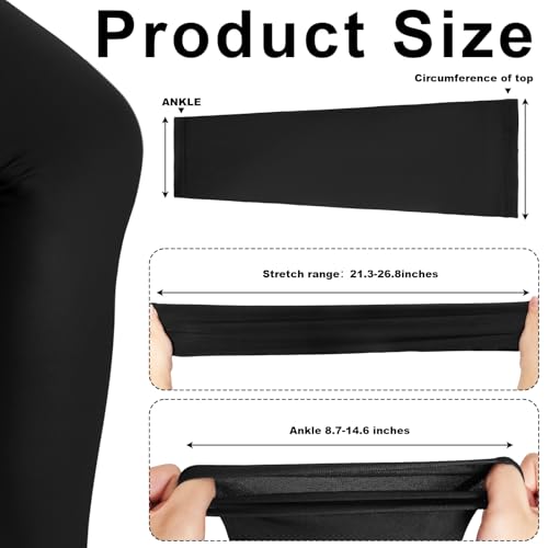 Sports Compression UV Full Length Long Leg Sleeves for Men Women Youth Sport Running Basketball Football Cycling2