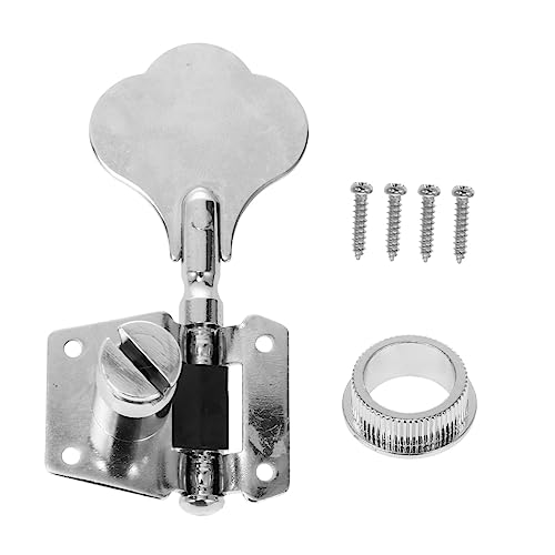 GOOHOCHY Bass Tuners Alternative Guitar Tuning Pegs Set Durable and Practical Right Hand Tuning Machine Heads