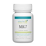 Healthy Directions MK-7 Vitamin K Supplement for Healthy Arteries and Strong Bones, 30 Capsules...