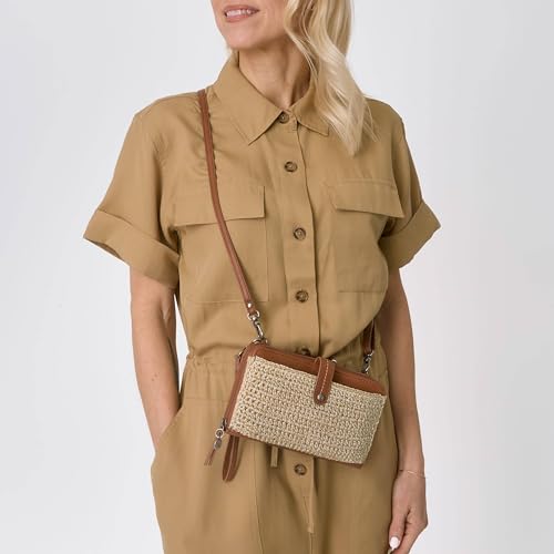 Image of The Sak Iris Smartphone Crossbody Purse - Small Women's Cellphone Bag & Wallet For Everyday- Convertible Wristlet With Zipper