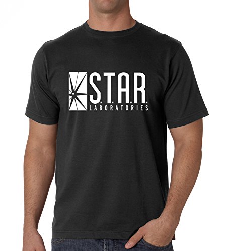 Gildan Pop Threads S.T.A.R. Laboratories Logo Short Sleeve T-Shirt