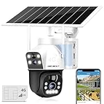 GENBOLT 3G/4G LTE Solar Cámara Vigilancia Exterior...: 🌞[100% sin Cables y Resistente a la Intemperie] No se requiere ningún cable para este cámara inalámbrica exterior, se puede instalar al aire libre con facilidad que NO NECESITA cable de alimentación o cable ethernet, etc. IP66 fácilmente hace frente ...
