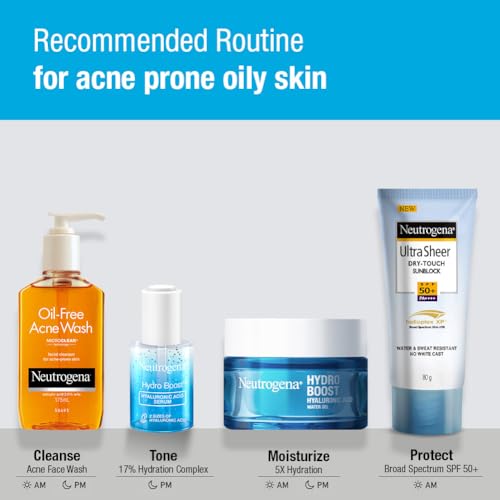 Neutrogena Deep Clean Gentle Facial Cleanser | 2x Glycerin & Cleansing Agent | Alcohol-Free | Dermatologist Tested | Normal to Oily Skin | For Men and Women | 200ml - Image 4