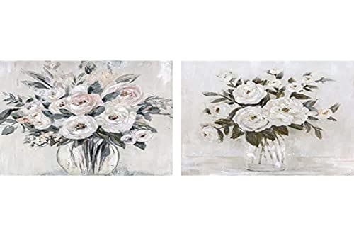 DKD Home Decor Cuadro Florero (80 x 2.4 x 80 cm) (2 pcs) S3018080 - EAN: 8424001873234