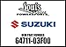 64711-03F00-000 Suzuki Axle,rr 6471103F00000