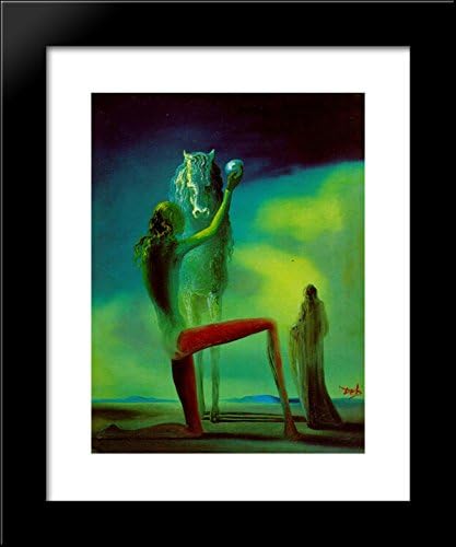 Knights of Death 20x24 Framed Art Print by Salvador Dali