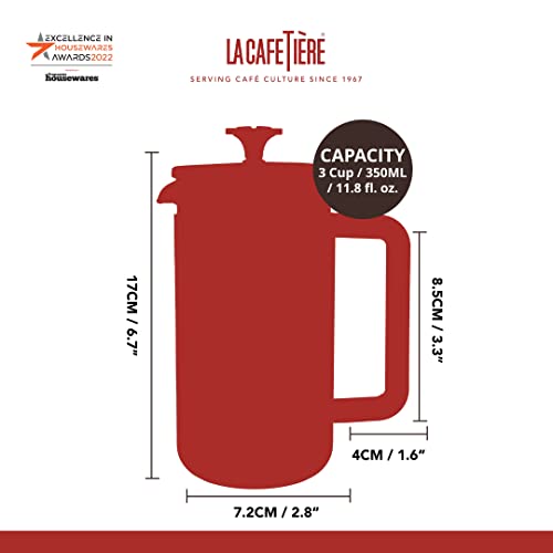 La Cafetière Pisa Stainless Steel Cafetière, Three Cup, Copper, Gift Boxed, Cooper, Cooper - Image 3