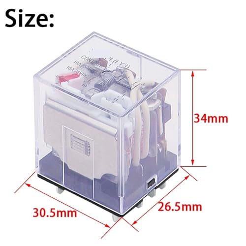 Relais intermédiaires LY3NJ AC110V micro relais électromagnétique HH63P 10A