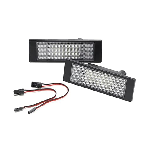 Lámpara matrícula trasera 2 Uds Luces LED para coche E63 E64 de 2004 a 2010 2
