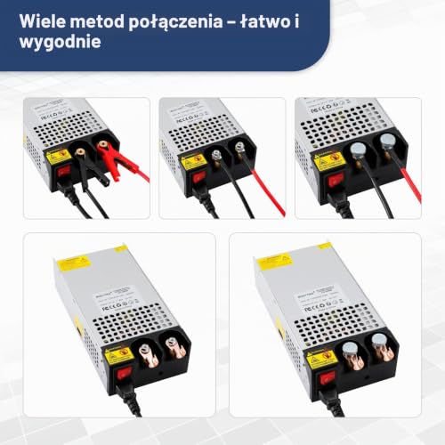 BOSYTRO Zasilacz impulsowy 12 V 83 A 1000 W transformator 230 V na 12 V SMPS do taśm LED, CCTV, radia, instrumentów elektronicznych, zasilacz laboratoryjny
