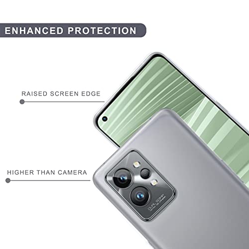 Image of SPRIG Compatible with Realme GT 2 Pro Phone Transparent Miracle Material Premium Back Cover Drop Tested Shock Proof Mobile Case for Men, Women, Boys and Girls with Camera Protection (Transparent)