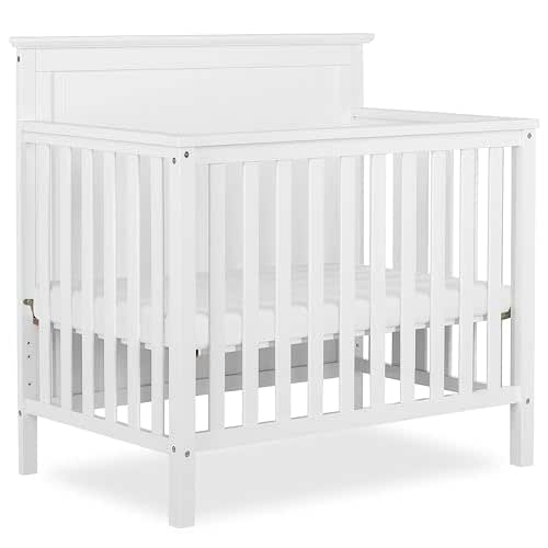Dream On Me Ava 4-in-1 Mini Baby Crib with Daybed