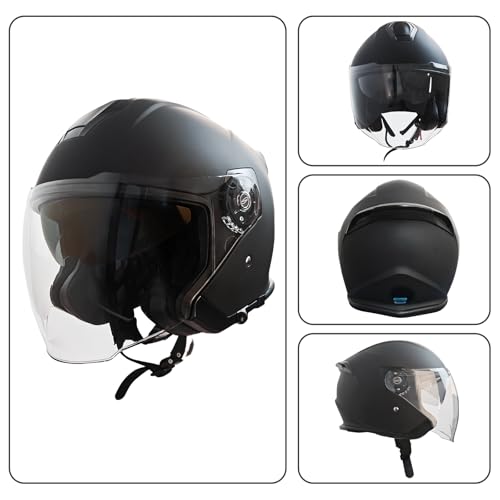 Casco de moto de doble visera ECE 2206 con ventilaci&oacute;n optimizada 709 ABS 2