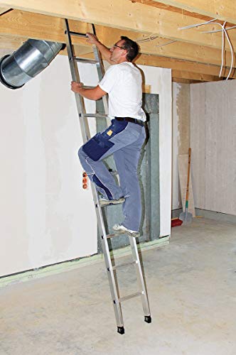 Preisvergleich Produktbild GÜNZBURGER Anlegeleiter, 9 Sprossen, "Made in Germany"