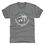 500 LEVEL Jordan Walsh Boston Celtics Men's Premium T-Shirt - Jordan Walsh Boston Celtics Player Ball WHT (Tri Gray, Large)