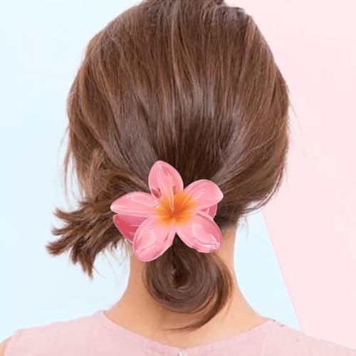 4 Pcs Flower Hair Clips, Nonslip Flower Claw Clips for Medium Thick Large Claw Clips Flower, Hair Styling Accessories - Image 4