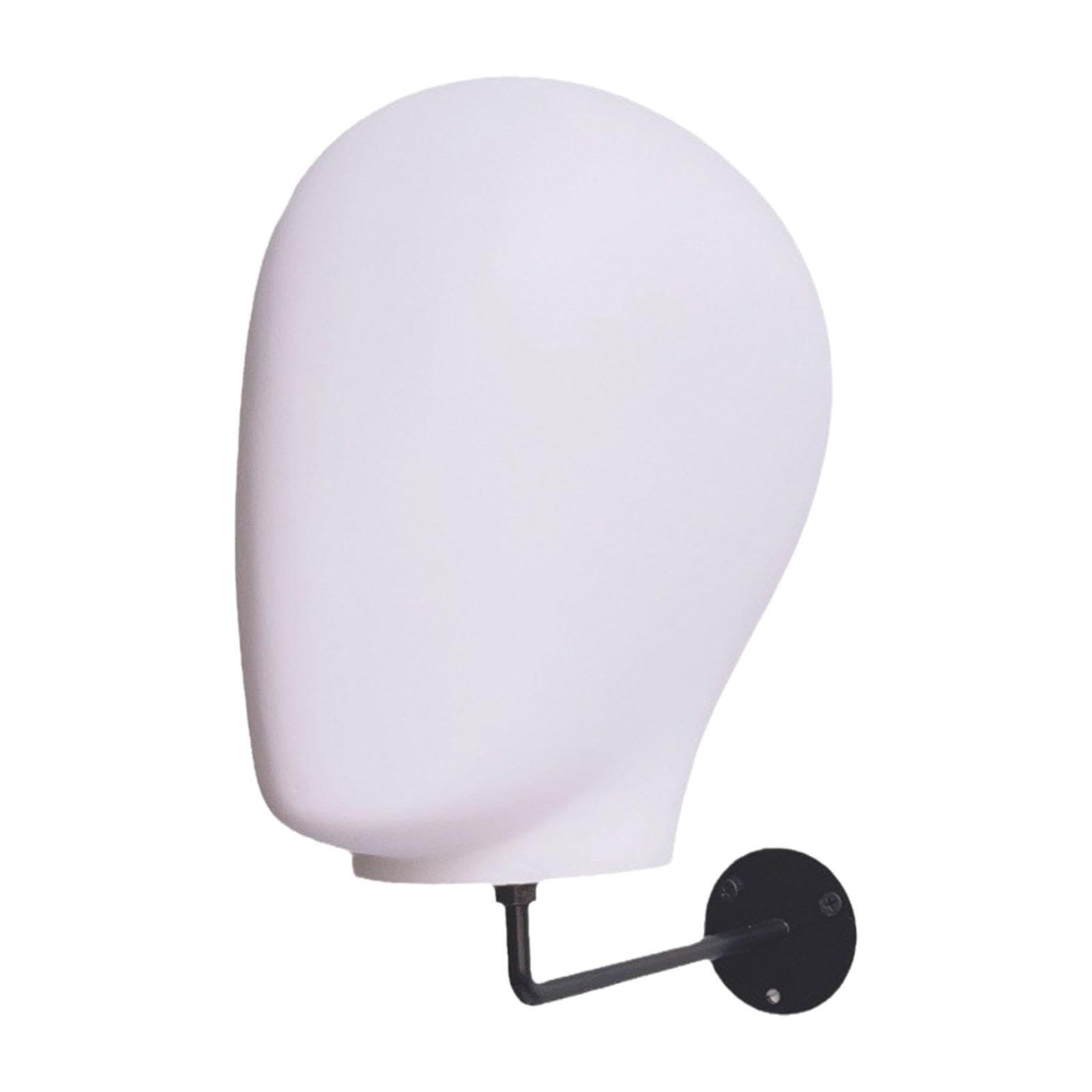Robusto porta parrucca montato a parete progettato per cappelli, occhiali e accessori Comodo display funzionale per gli spazi domestici Porta parrucca