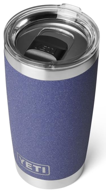 YETI Rambler 20 oz (591 ml) Tumbler with Removable Magslider Lid, Stainless Steel Vacuum Insulated Coffee Cup, Moon Dust — image 1