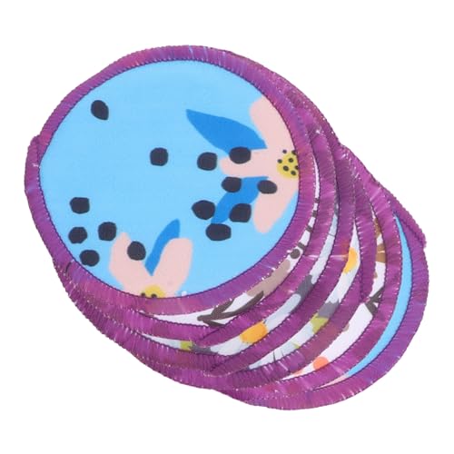 MILISTEN 6 Stück Wiederverwendbare Stilleinlagen Stoff