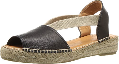 Image of Toni Pons - ETNA - Flat leather sandal with elastics
