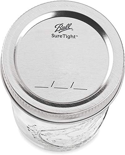 Ball Regular Mouth Pint 16-oz Mason Jar with Lids and Bands (Pack of 24)