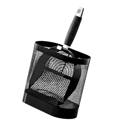 Kaeltsyn Palas de para Gatos con Soporte, recogedor de excrementos con Soporte, Pala de de Tipo Pesado, recogedor de con Antideslizante para Gatos