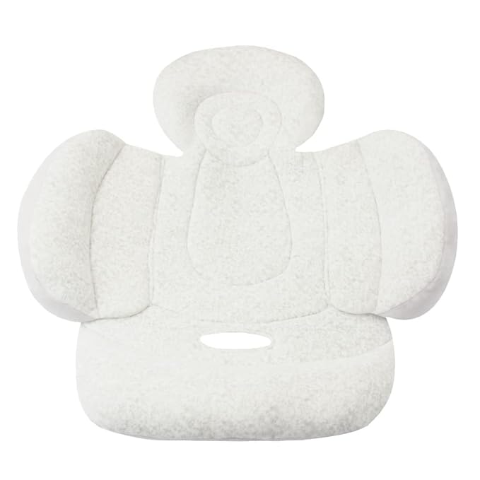 Baby Stroller Cushion, Soft Baby Stroller Liner Pram Head and Body Support Pillow Washable Baby Stroller Padding Head Support Cushion for Newborn, Gray