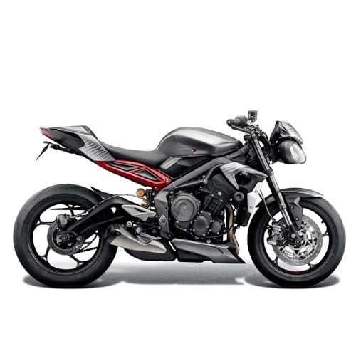 Support plaque arrière moto queue courte Street 765R kit contre-pointe rigide - 6