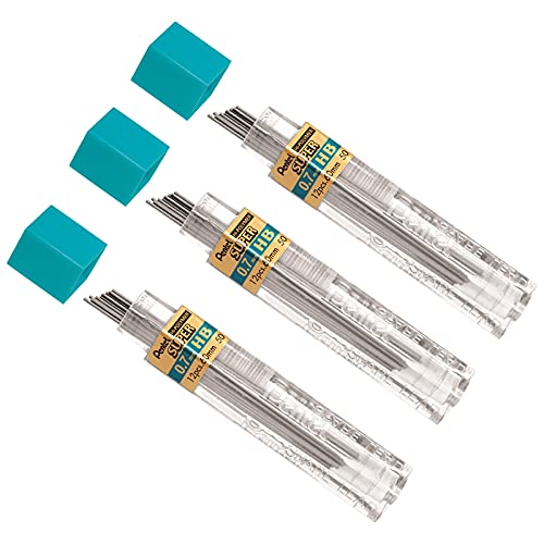 Image of Pentel Super Hi-Polymer HB Lead Refill - 0.7mm, Pack of 36