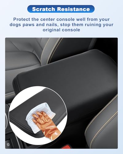 Image of CDEFG for 2026 Subaru Outback Center Console Cover for 2026 Subaru Outback (Premium /Limited /Limited XT /Touring /Touring XT /Wilderness) Accessories Armrest Cover Arm Rest Pad Leather