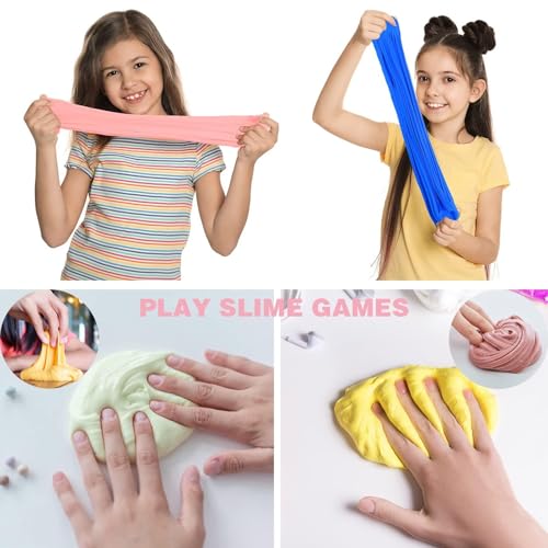 64 Pieces Mini Slime kit,Butter Slime Party Favors, Valentines Slime Bulk Toy for Classroom Prizes, Stocking Stuffers, Goodie Bag for Kids Boys Girls, Ideal Birthday Easter Filling Gifts by WUJYLY - Image 6
