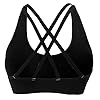 AKAMC-3-Pack-Womens-Medium-Support-Cross-Back-Wirefree-Removable-Cups-Yoga-Sport-Bra AKAMC Women's Medium Support Cross Back Wirefree Removable Cups Yoga Sport Bras, Pack of 3, Black/White/Grey,Large