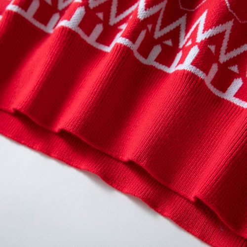 Men Ugly Christmas Sweater Merry Christmas Sweaters for Men 2024 Big and Tall Fashion Xmas Pullover Sweater4