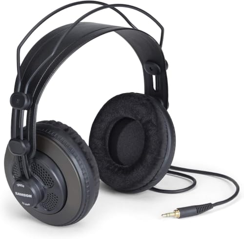 Image of SAMSON SR850 Professional Studio Reference Headphones, Over Ear (Pack of 12)