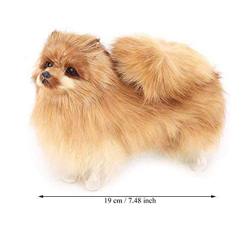 Simulation en polyéthylène résistante : ornement de chien de cour - 6
