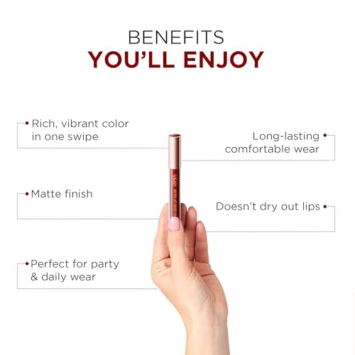 Image of Oshea Colors Long Lasting High Definition Liquid Lipstick | Smudgeproof & Ultra Pigmented Lip Color | Enriched with Vitamin E - (French Rose - 04) 2.6ml