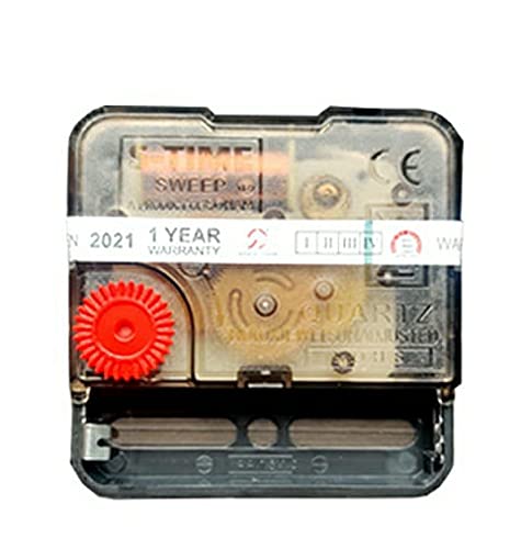 Image of YONOTA A Product of SONAM Quartz, Sweep Movement Machine for Wall Clock 12 MM (Made in India 100%) (Black 1)