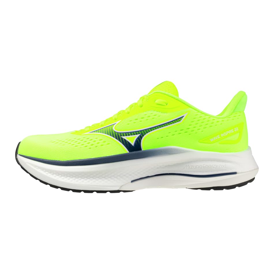 Mizuno Wave Inspire 22 Lightning Yellow/Dazzling Blue, Amarillo, 42.5 EU