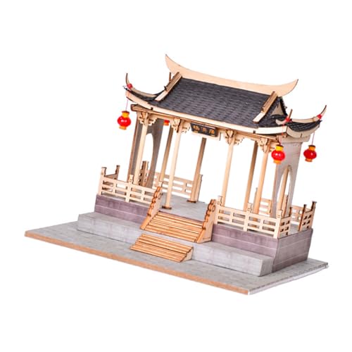 Maquette de pont chinois VICASKY en plastique beige miniature pour collectionneur