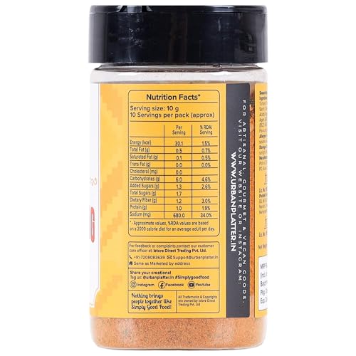 Image of Urban Platter Mexican Fajita Seasoning, 100g