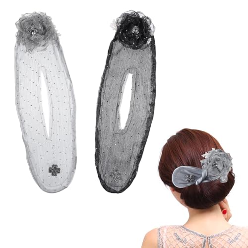 Bigoudi paresseux JIEYAO pince à chignon pour coiffure rapide enfants et femmes