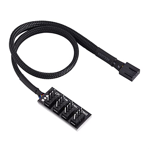 10 Pezzi Cavo Di Prolunga Per Ventola PWM A 4 Pin, Connettore Maschio Femmina Compatibile Con Pin3 Pin 87419244