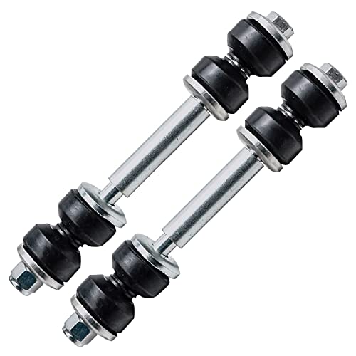 Image of Detroit Axle - Front End 14pc Suspension Kit for Chevy GMC C1500 C2500 C3500 Suburban, 2 Upper Control Arms 2 Lower Ball Joints 2 Sway Bars 4 Tie Rods 2 Sleeves 1 Idler Arm 1 Pitman Arm Replacement