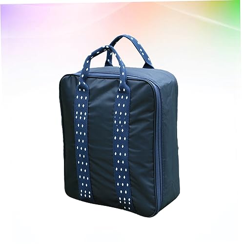 Travel Duffel Bag Trolley Pouch Portable Organizer for Business Leisure Lightweight Handbag for Gym Weekend Getaway Camping Navy Blue3