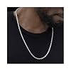 925 sterling silver necklace Diamond Cut Rope Chain Necklace, 5MM, 6MM, 7.5MM ,8.5MM- Mens Rope Chain, Sterling Silver Rope Chain Necklace For Men, Mens Rope Chain Bracelet,silver necklace made in italy