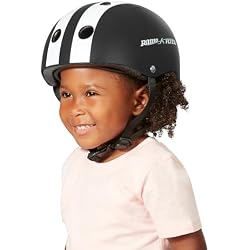 Radio Flyer Kids Helmet, Ages 2-5, Black Matte, Adjustable Size | Passes U.S. Bicycle Helmet Safety Standard, Great for Bicycles, Scooters, Skateboards and More