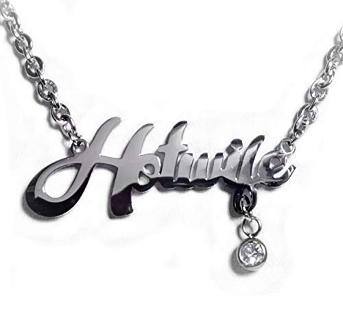 ? HOTWIFE ? Stainless Steel Necklace Jewelry - Hot Wife, Queen of Spades, Vixen, Threesome, Naughty, QOS, MFM, Swinger (HOTWIFE Necklace)