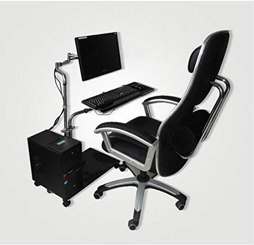MagicHold Height Adjusting Sit Stand Computer,Monitor,Laptop,Tablet for Bed Office Stand Mount Workstation - Thumbnail 2